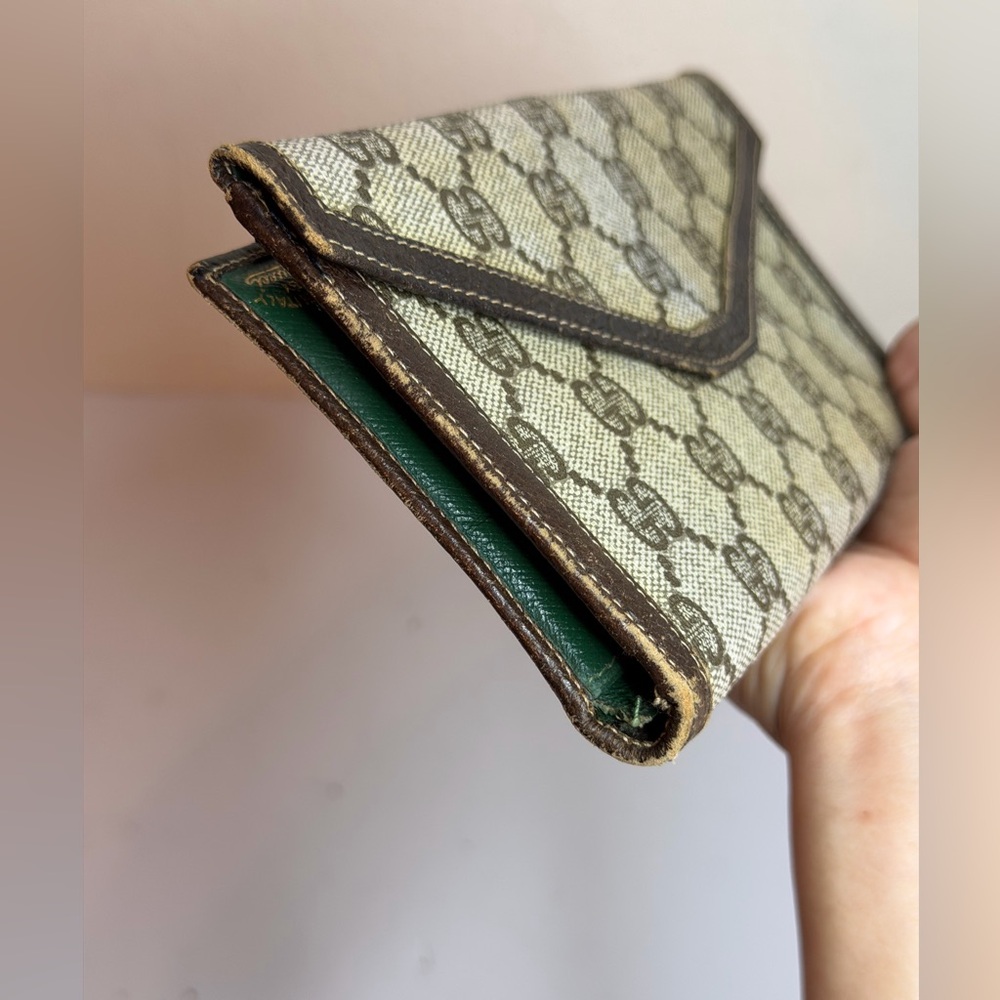 Vintage 70-80s Gucci GG canvas Long wallet - Picture 6 of 10